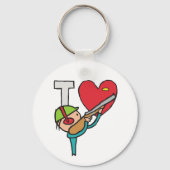 私はクレイピジョン射撃、 発砲 キーホルダー (裏面)