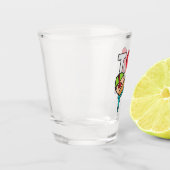 私はクレイピジョン射撃、 発砲 ショットグラス (左)