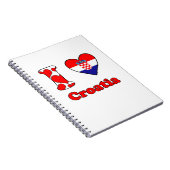 私はクロアチアが大好きだ ノートブック (右側)