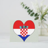 私はクロアチアが大好き ポストカード (スタンド正面)