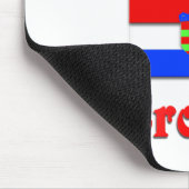 私はクロアチアが大好き マウスパッド (コーナー)