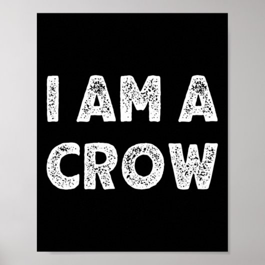 私はクロウハロウィーン私はの衣装シンプル簡単 ポスター (正面)