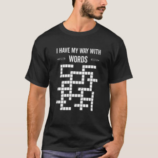 私はクロスワードパズル Tシャツ
