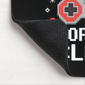 私はクロースレトロのビデオゲームのキリストのためだけにポーズ マウスパッド (コーナー)