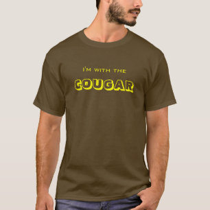 私はクーガーとあります Tシャツ