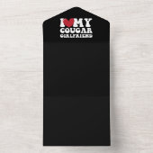 私はクーガー・ガールフレンドが大好き オールインワン招待状 (内側)