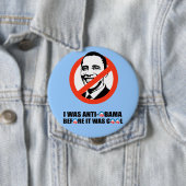 私はクールだった前にANTI-OBAMAでした 缶バッジ (インサイチュ)