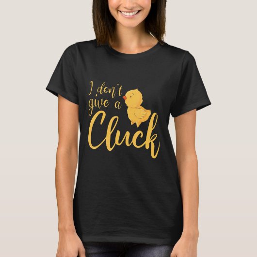 私はク与えラックチキン農家農業デザイン Tシャツ (正面)