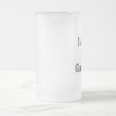 私はグアテマラでありたいと思います フロストグラスビールジョッキ (中央)