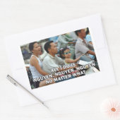 私はグエン、グエン、グエンのステッカー 長方形シール (封筒)