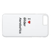 私はグライダーのエアロバティクスが大好き Case-Mate iPhoneケース (裏面(横))