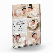 私はグランドパ5フォトベビーの名前と誕生日 フォトブロック (左)