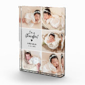 私はグランドパ5フォトベビーの名前と誕生日 フォトブロック (右)