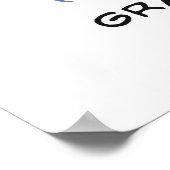 私はグランドパ – グランドパとベビーTシャツとギフト ポスター (角)