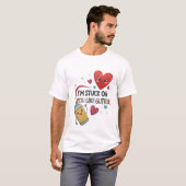 私はグリッターのように君に付き合っている Tシャツ (正面フル)