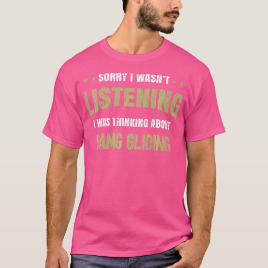 私はグリ聞ディの事考えを考えてたつるんだ Tシャツ (正面)