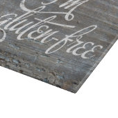 私はグルテンなしのまな板です カッティングボード (角)