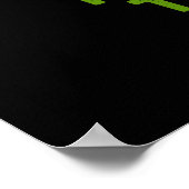 私はグルドザビートおもしろいベギープンダークBG ポスター (角)