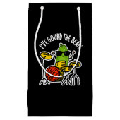 私はグルドドラマーおもしろいプンダークBG スモールペーパーバッグ (正面)