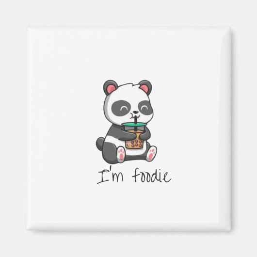 私はグルメシール マグネット (正面)