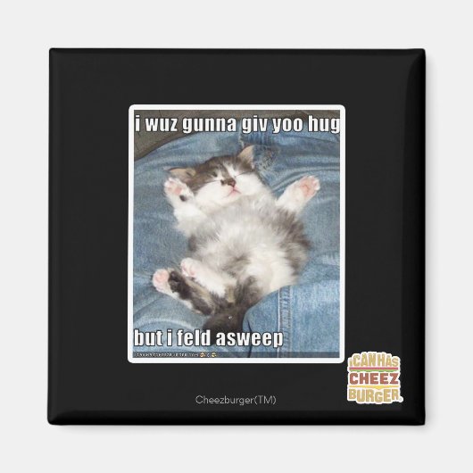 私はグンナgivヨーハグ マグネット (正面)