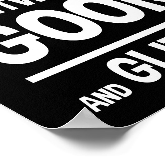 私はグーンとグリッターの間にいる ポスター (角)