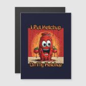 私はケチャップを私のケチャップ、漫画おもしろいに置く (正面/裏面)