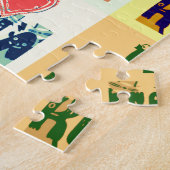 私はケニアが大好きだ ジグソーパズル (側面)