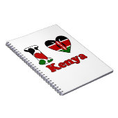 私はケニアが大好きだ ノートブック (右側)