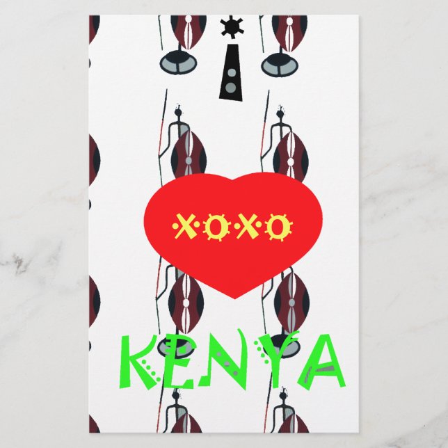 私はケニアXOXOが大好き (正面)