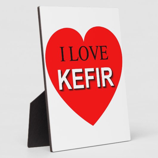 私はケフィアが大好き フォトプラーク (側面)