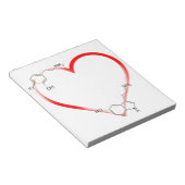 私はケムが大好き ノートパッド (アングル)