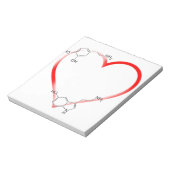 私はケムが大好き ノートパッド (回転)