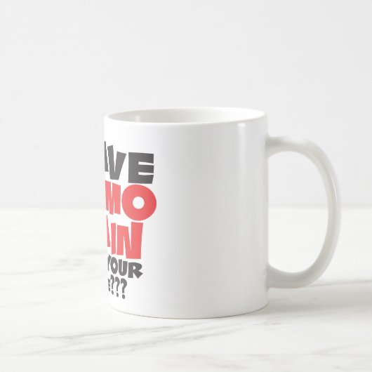 私はケモ脳を持っている コーヒーマグカップ (右)