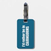 私はケルンガムス国立公園にいるほうがいい ラゲッジタグ (裏面縦)