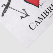 私はケンブリッジが好きです 薄葉紙 (詳細)