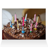 私はケーキのハッピーバースデーカードよりも愛している (内部横(上))