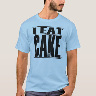 私はケーキのTシャツを食べます Tシャツ