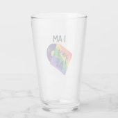 私はゲイおもしろいAF LGBTプライド月 タンブラーグラス (裏面)