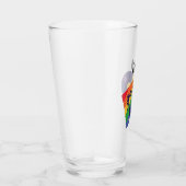 私はゲイおもしろいAF LGBTプライド月 タンブラーグラス (右)
