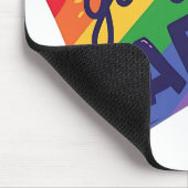 私はゲイおもしろいAF LGBTプライド月 マウスパッド (コーナー)