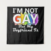 私はゲイではないが彼氏は タペストリー (正面)