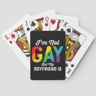 私はゲイではないが、ボーイフレンドはおもしろいLGBTQプライド トランプ