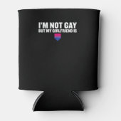 _私はゲイではないが、私のガールフレンドは_バイセクシャルプライド 缶クーラー (正面)