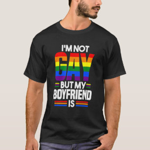 私はゲイではないが、私のボーイフレンドはLgbtゲイプライドOu Tシャツ