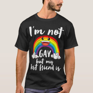 私はゲイではないが、私の友人最高のはLGBTの月のアクープである Tシャツ