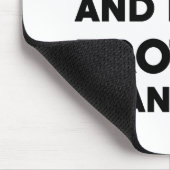 私はゲイと私はトランスキッ保護ドLgbtqと言う マウスパッド (コーナー)