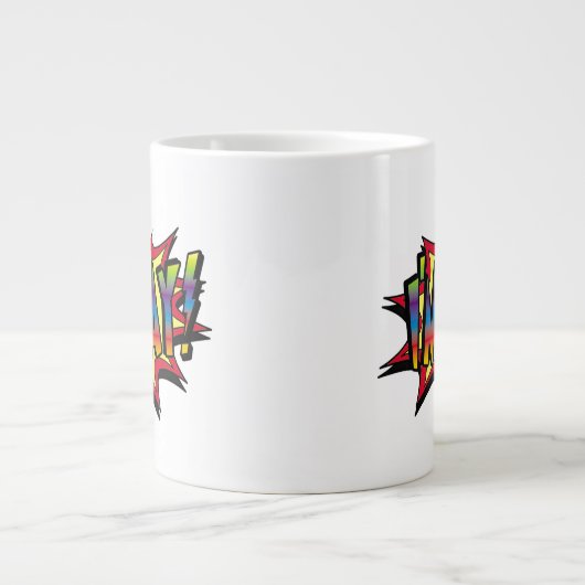 私はゲイバースト ジャンボコーヒーマグカップ (正面)
