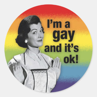 私はゲイ – ステッカー