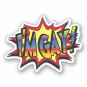 私はゲイ・バースト シール (正面)